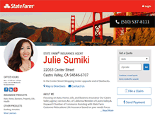 Tablet Screenshot of juliesumiki.com